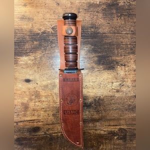 Ka-Bar USMC, Serrated Edge